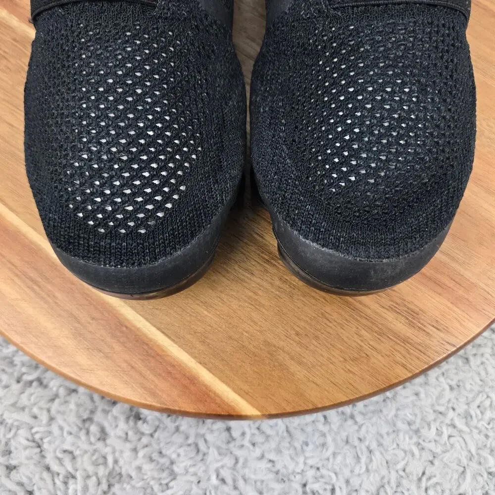 Nike Women 8 Air Vapormax Moc Triple Black Gym Daily Casual Sneaker AA4155-004
